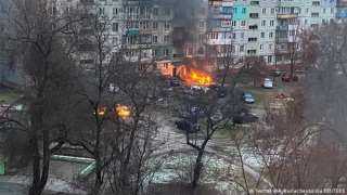 قصف روسي عنيف على ماريوبول الأوكرانية.. والمدينة بلا ماء وكهربا