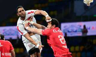 يد الزمالك يفوز على الأهلي في دوري المحترفين