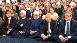 بحضور المفتي.. وزير الأوقاف ومحافظ الجيزة يفتتحان مسجد النور بمركز الصف