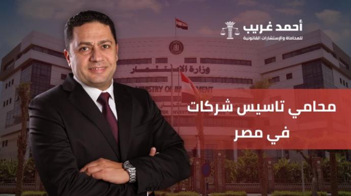 محامي تأسيس شركات في مصر.. البداية القانونية الصحيحة لنجاح مشروعك