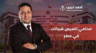 محامي تأسيس شركات في مصر.. البداية القانونية الصحيحة لنجاح مشروعك
